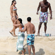 Illustration for article titled On The Beach With Baron Davis And Mrs. Fantastic